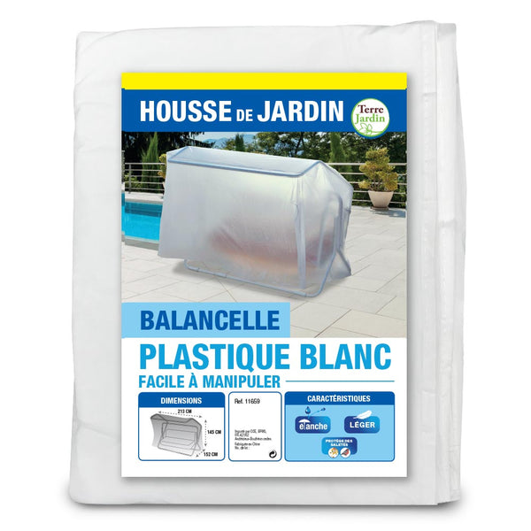 HOUSSE BALANCELLE PLASTIQUE BLANC (1)