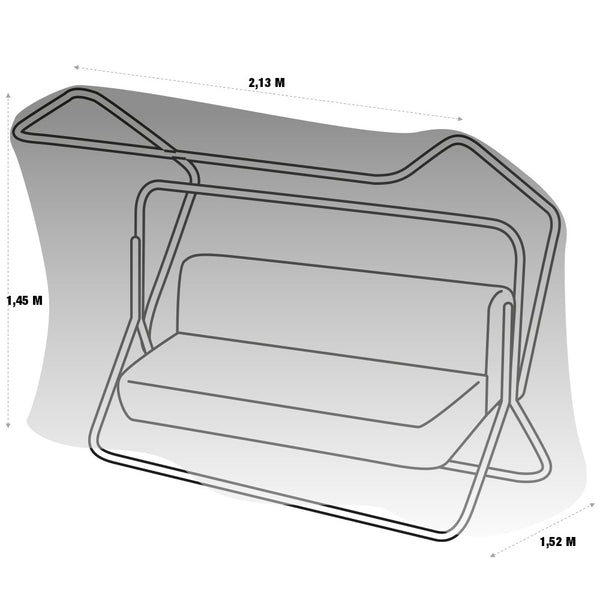 HOUSSE BALANCELLE PLASTIQUE BLANC (3)