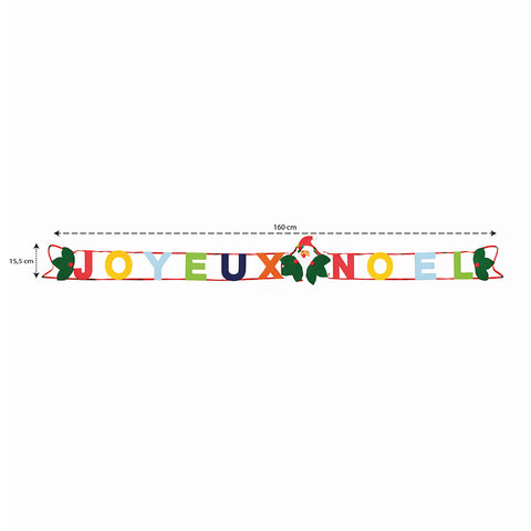 BANDEROLE JOYEUX NOEL FEUTRINE 160 CM (1)
