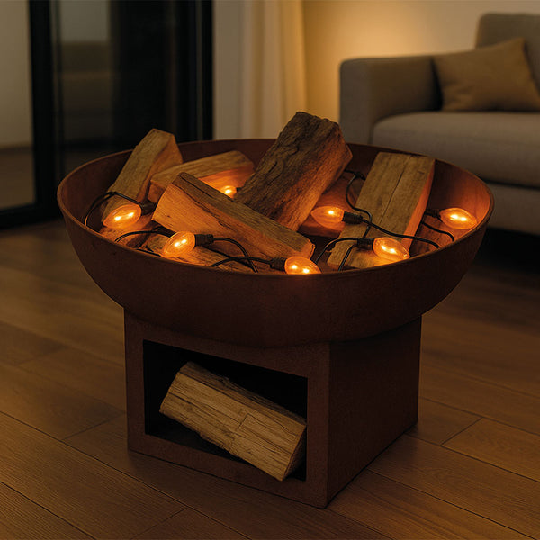 GUIRLANDE ELECTRIQUE LED 10 AMPOULES FLAMME (2)