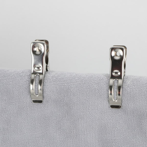 LOT DE 30 PINCES A LINGE INOX 5,7xØ1,3CM (5)