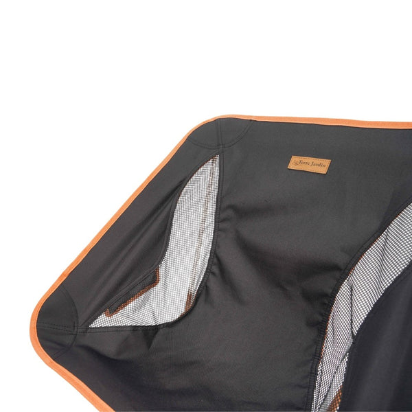 CHAISE DE CAMPING PLIANTE ALTERRA EN ALUMINIUM ET OXFORD 600D ORANGE (4)