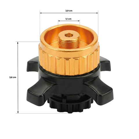 ADAPTATEUR DE CARTOUCHE DE GAZ SYSTEME EASY CLIC (1)