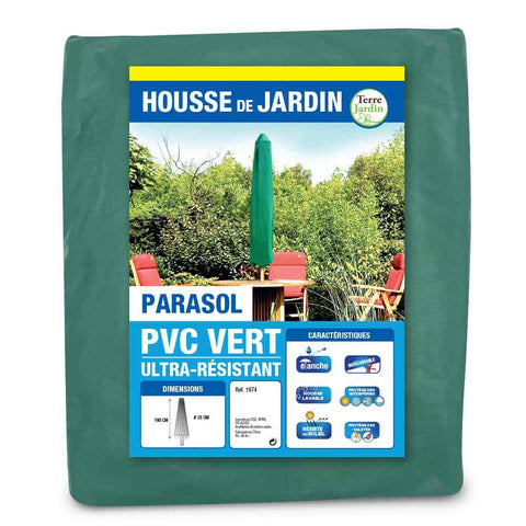 HOUSSE PARASOL PVC VERT (1)