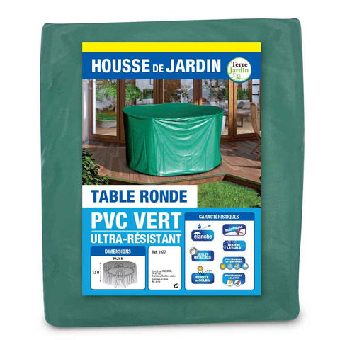 HOUSSE TABLE RONDE PVC VERT (1)
