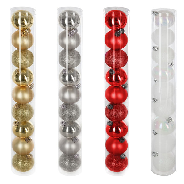 BOULES DE NOËL 60 MM X9