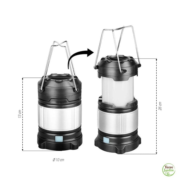 LAMPE RECHARGEABLE MULTIFONCTION DE CAMPING (2)