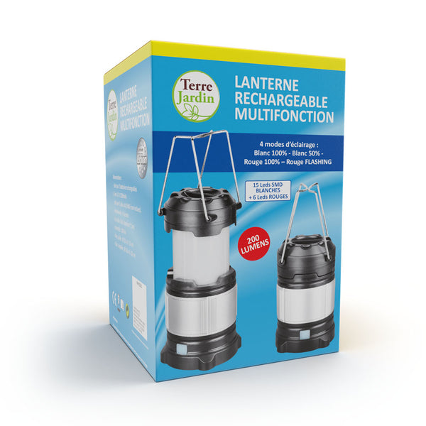 LAMPE RECHARGEABLE MULTIFONCTION DE CAMPING (4)