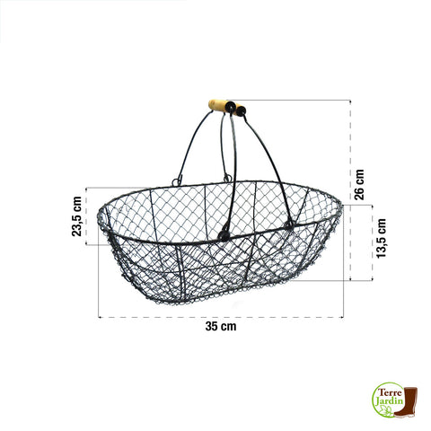 PANIER DE RÉCOLTE MÉTAL (1)