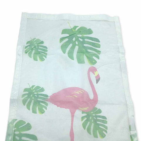 MOUSTIQUAIRE AIMANTÉE IMPRIMÉE FLAMANT ROSE (1)