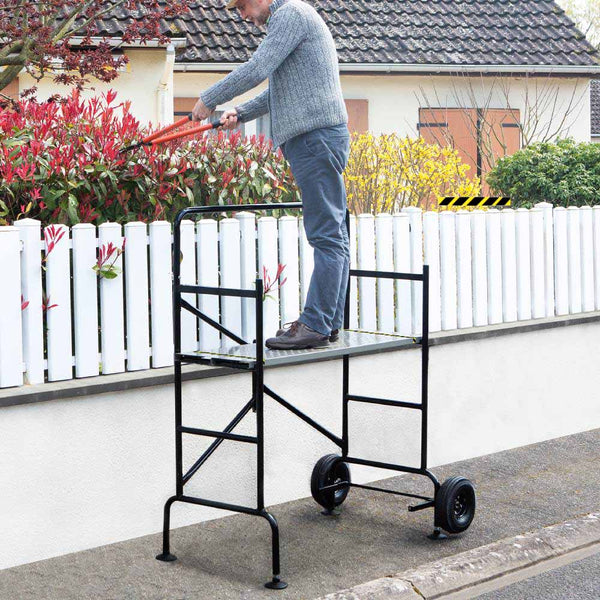 ÉCHAFAUDAGE ROULANT 2 NIVEAUX (4)