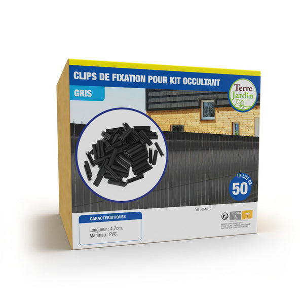 CLIPS DE FIXATION KIT OCCULTANT PVC (4)