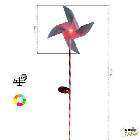MOULIN À VENT SOLAIRE NOËL (1)