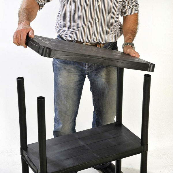 ÉTAGÈRE PLASTIQUE 4 NIVEAUX (3)