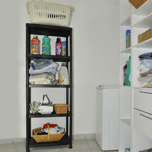 ÉTAGÈRE PLASTIQUE 5 NIVEAUX (5)