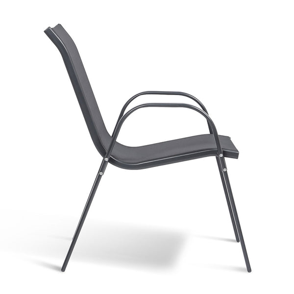CHAISES TEXTILÈNE EMPILABLES X6 (5)