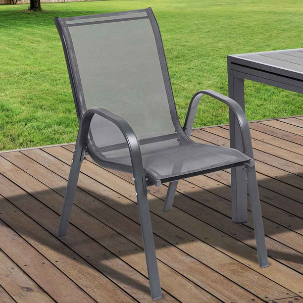 CHAISES TEXTILÈNE EMPILABLES X6 (12)