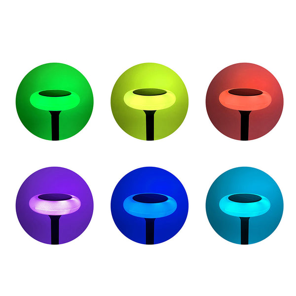 LAMPE SOLAIRE OVNI CHANGEMENT DE COULEURS (10)