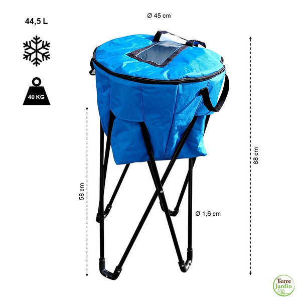 GLACIÈRE SUR PIED PLIANTE (1)