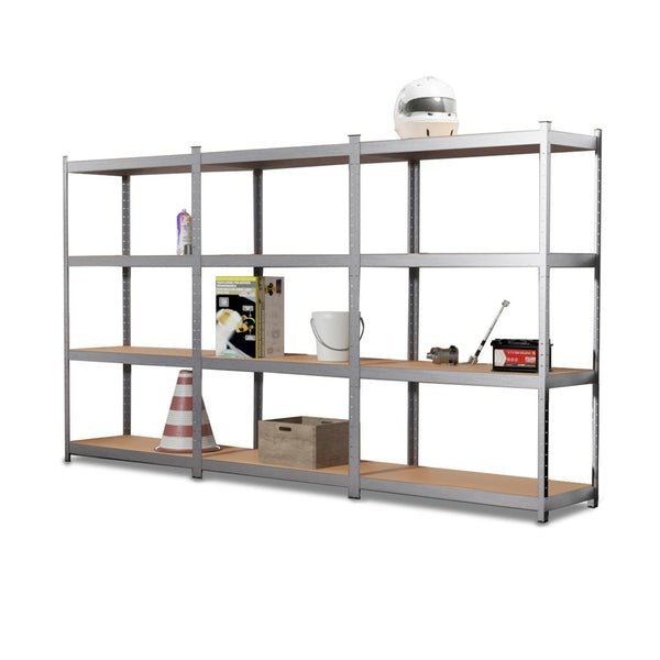 ÉTAGÈRE MÉTAL CHARGES LOURDES TRIPLE (4)