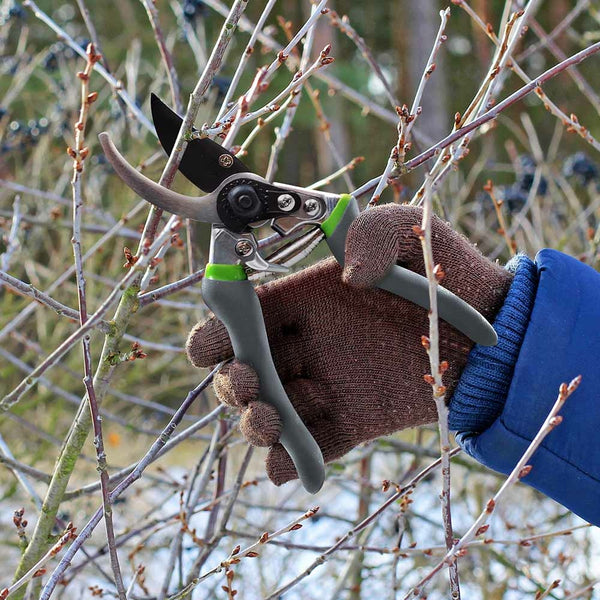 SÉCATEUR USAGE INTENSIF LAME INCURVÉE ACIER CARBONE (3)