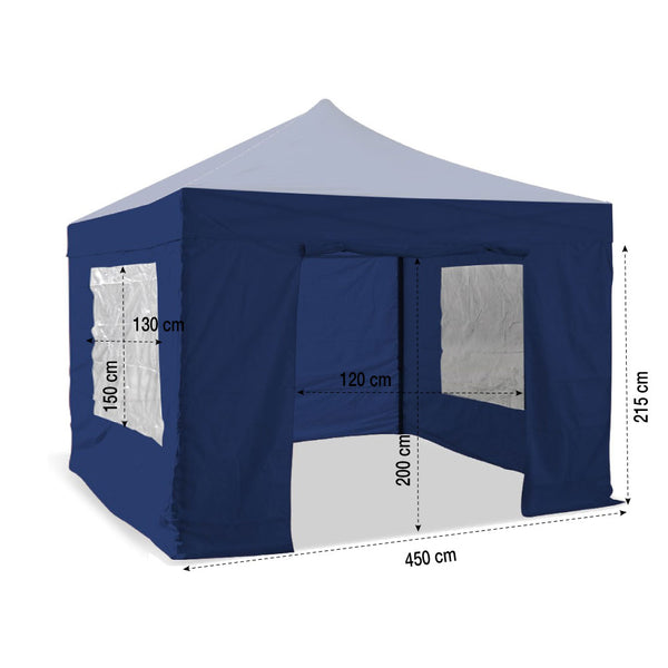 MURS TENTE PLIANTE PRO 4,5 X 3 M (4)