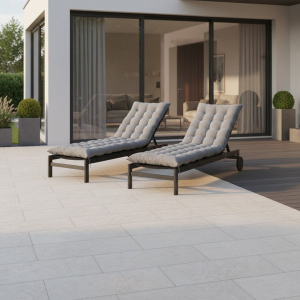 COUSSIN UNIVERSEL POUR BAIN DE SOLEIL GRIS X2 (3)