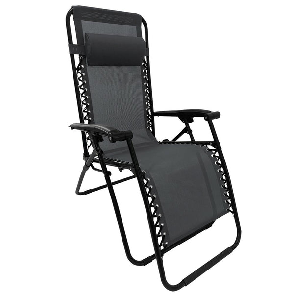 FAUTEUIL TRANSAT PLIANT AVEC ACCOUDOIRS (2)