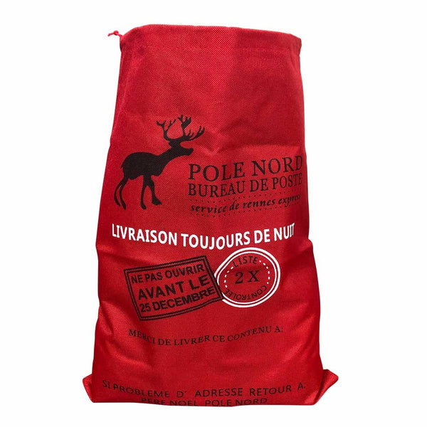 HOTTE DU PÈRE NOËL ROUGE