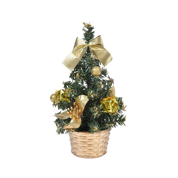 SAPIN DE TABLE DÉCORÉ (2)