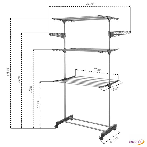 SÉCHOIR À LINGE TOUR INFINITY (3)