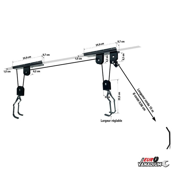 PORTE-VÉLO POULIE (3)