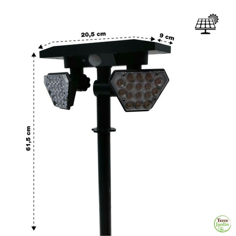 SPOTS SOLAIRES 600 LUMENS (1)