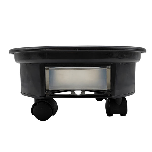 SUPPORT ROULANT POUR PLANTES Ø 22 CM AVEC RÉCUPÉRATEUR D'EAU (2)