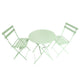 TABLE DE BISTROT RONDE ET 2 CHAISES