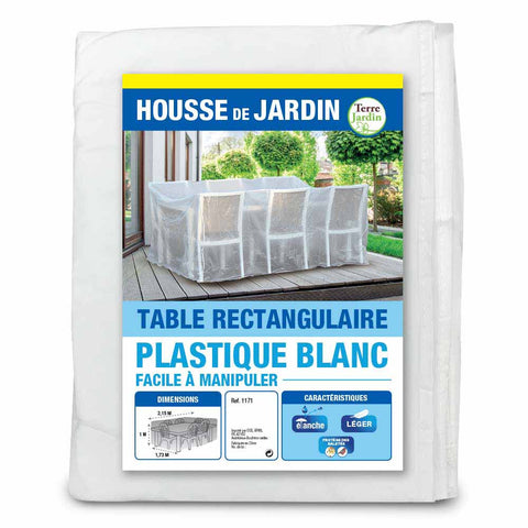 HOUSSE DE TABLE RECTANGLE BLANCHE (1)