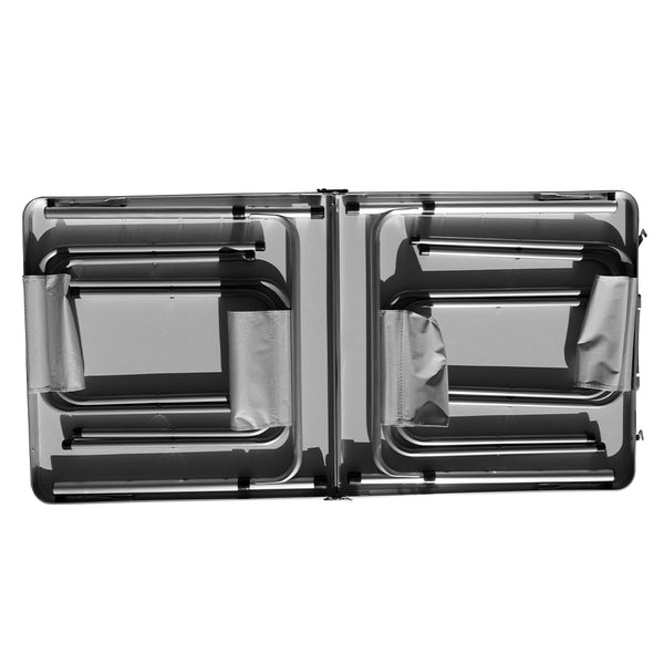 TABLE DE CAMPING PLIABLE AVEC 4 TABOURETS (7)