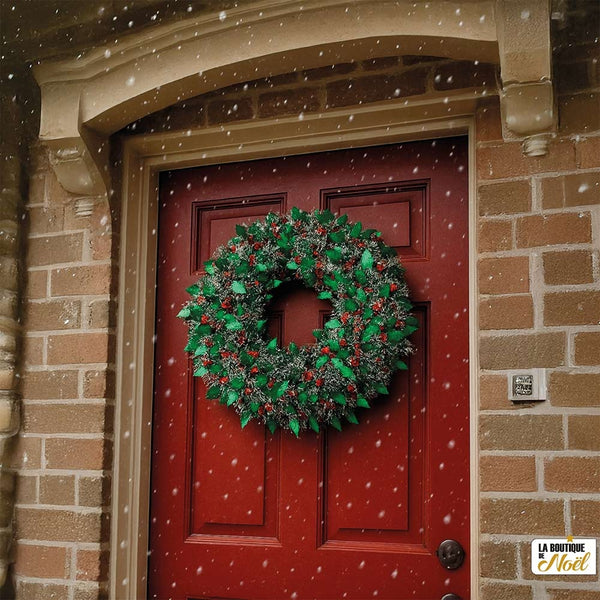 COURONNE DE L'AVENT GUIRLANDE 48CM (4)