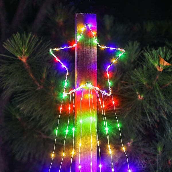 ETOILE FILANTE ELECTRIQUE CASCADE MULTICOLORE (2)