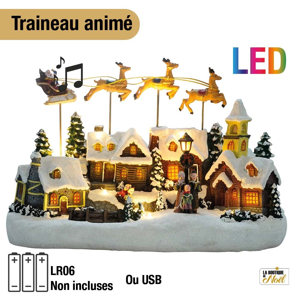 Village De Noel Anime