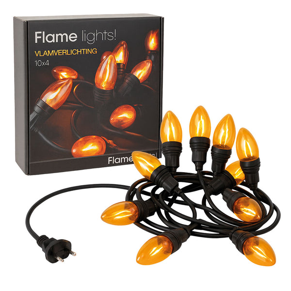 GUIRLANDE ELECTRIQUE LED 10 AMPOULES FLAMME (4)