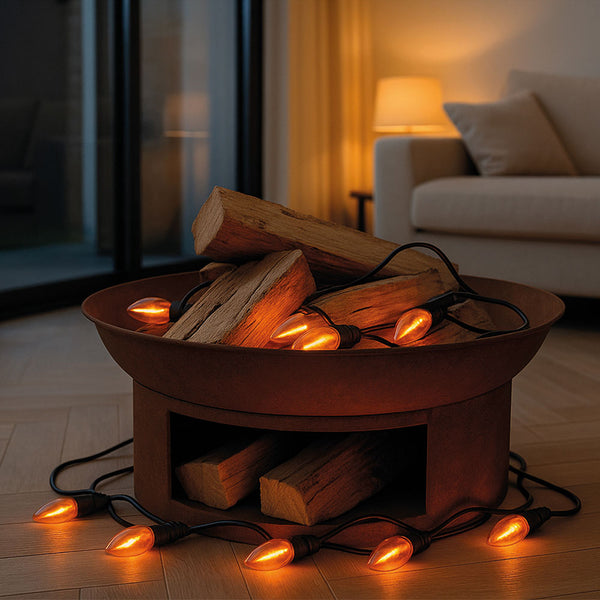 GUIRLANDE ELECTRIQUE LED 10 AMPOULES FLAMME (3)