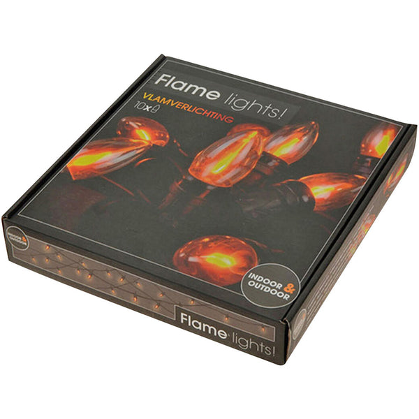 GUIRLANDE ELECTRIQUE LED 10 AMPOULES FLAMME (5)