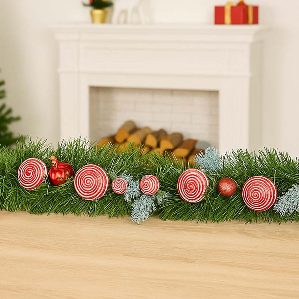 GUIRLANDE VERTE 200X6X5M BOA LONGUE (3)