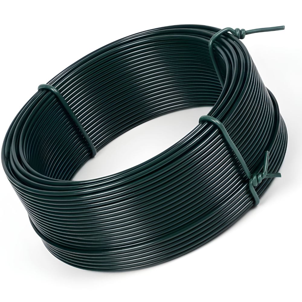 FIL DE FER PLASTIFIE Ø1,3MMx50M