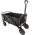 CHARIOT DE TRANSPORT PLIABLE NOIR 80KG 90L 100x50,5x99CM