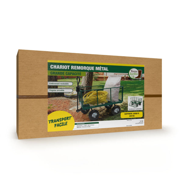 CHARIOT REMORQUE MÉTAL (1)