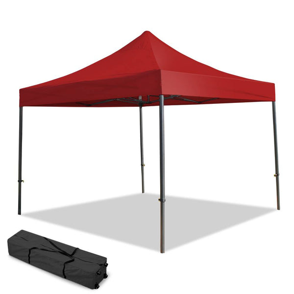 TENTE PLIANTE PRO 3 X 3 M ROUGE