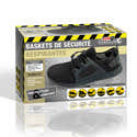 Chaussures De Sécurité Homme Avec Emboîture Acier Et Semelle Antidérapante - Doublure Maille Respirante Pour Randonnée Et Travail - 12