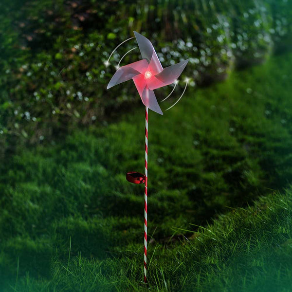 MOULIN À VENT SOLAIRE NOËL (2)